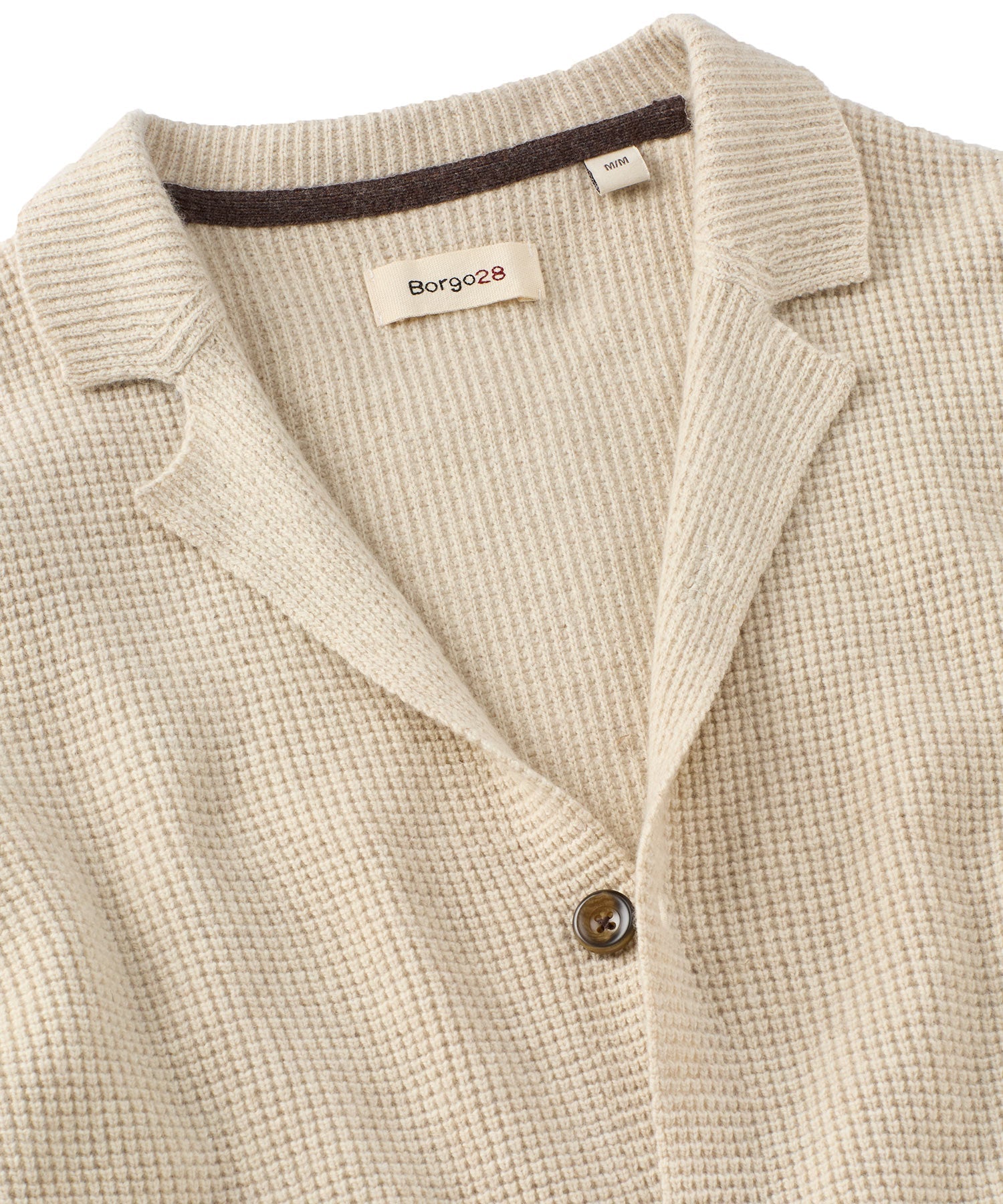 Soft Knit Wool-Blend Sweater Blazer in Choice of Colors by Borgo28