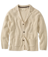 Soft Knit Wool-Blend Sweater Blazer in Choice of Colors by Borgo28