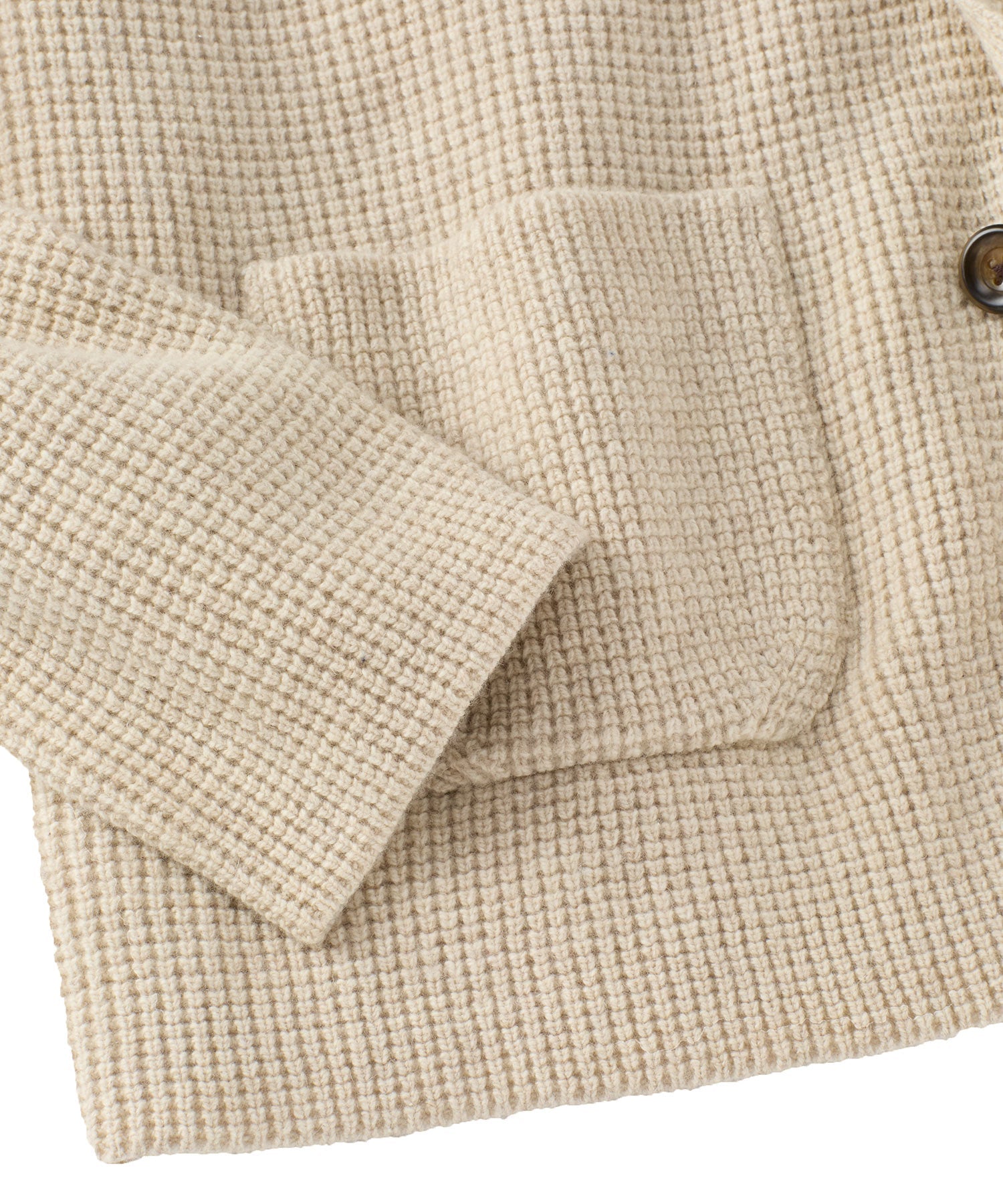 Soft Knit Wool-Blend Sweater Blazer in Choice of Colors by Borgo28