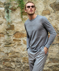 Pure Cashmere Raglan Sleeve Sweater in Choice of Colors by Borgo28