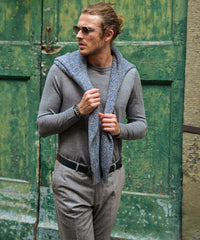 Pure Cashmere Raglan Sleeve Sweater in Choice of Colors by Borgo28