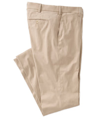 Xtreme Comfort Sateen Casual Pants in Khaki, Size 34 (Mansfield Relaxed Fit) by Ballin