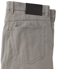 Houndstooth Check Twill 5-Pocket Pants in Grey (Crescent Modern Fit) by Ballin