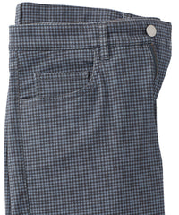 Houndstooth Check Twill 5-Pocket Pants in Navy (Crescent Modern Fit) by Ballin
