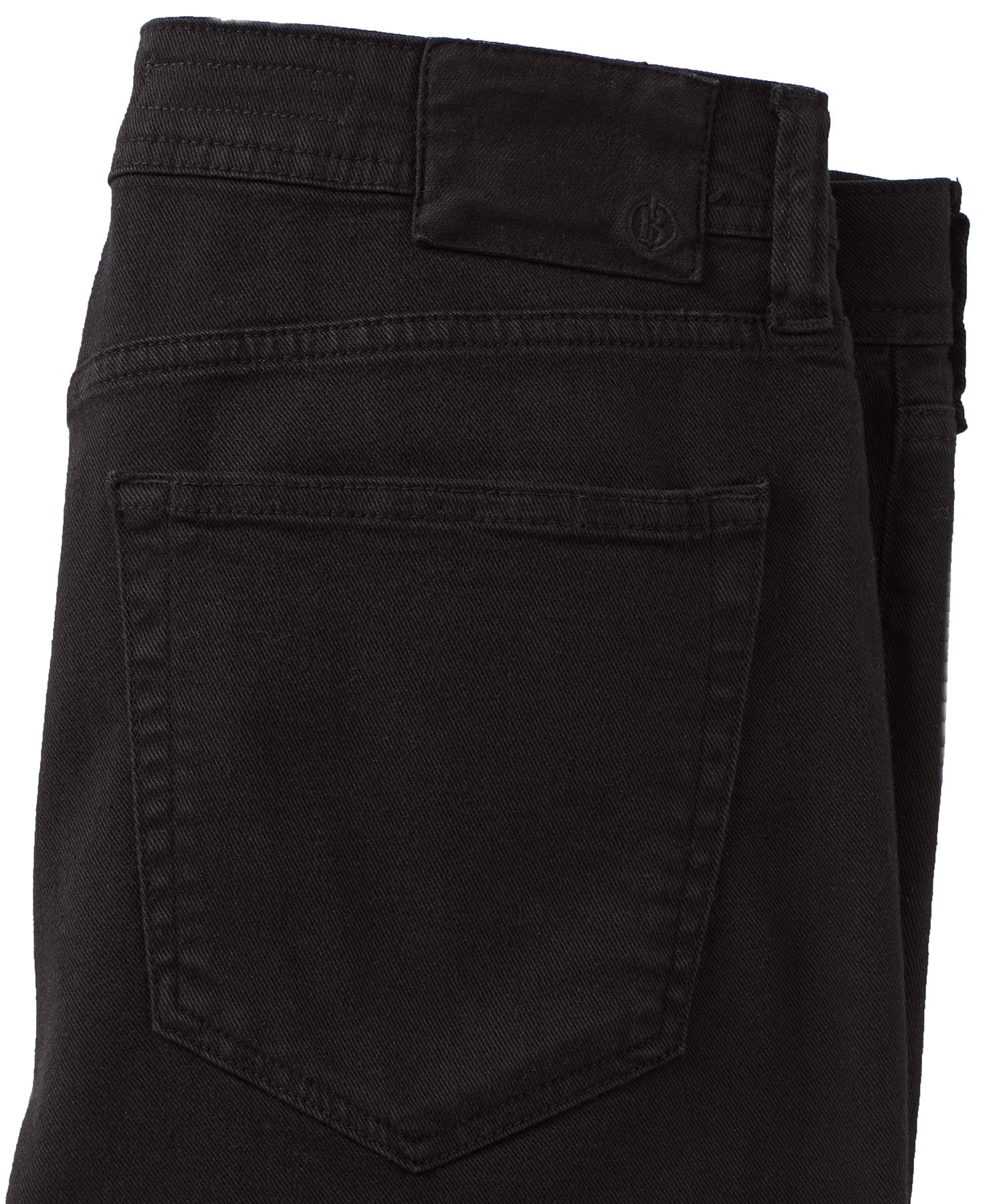 Bull Denim Boot Cut Jean in Black (Modern Boot Cut Fit) by Borgo28