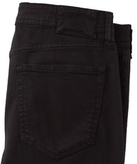 Bull Denim Boot Cut Jean in Black (Modern Boot Cut Fit) by Borgo28