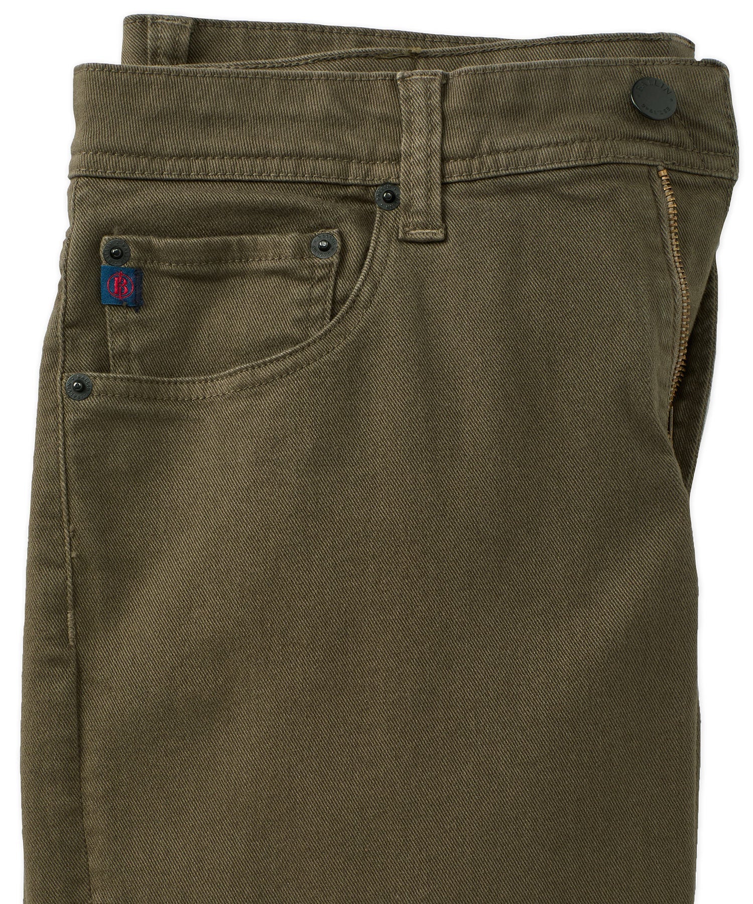 Bull Denim Boot Cut Jean in Forest (Modern Boot Cut Fit) by Borgo28