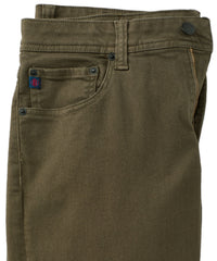 Bull Denim Boot Cut Jean in Forest (Modern Boot Cut Fit) by Borgo28