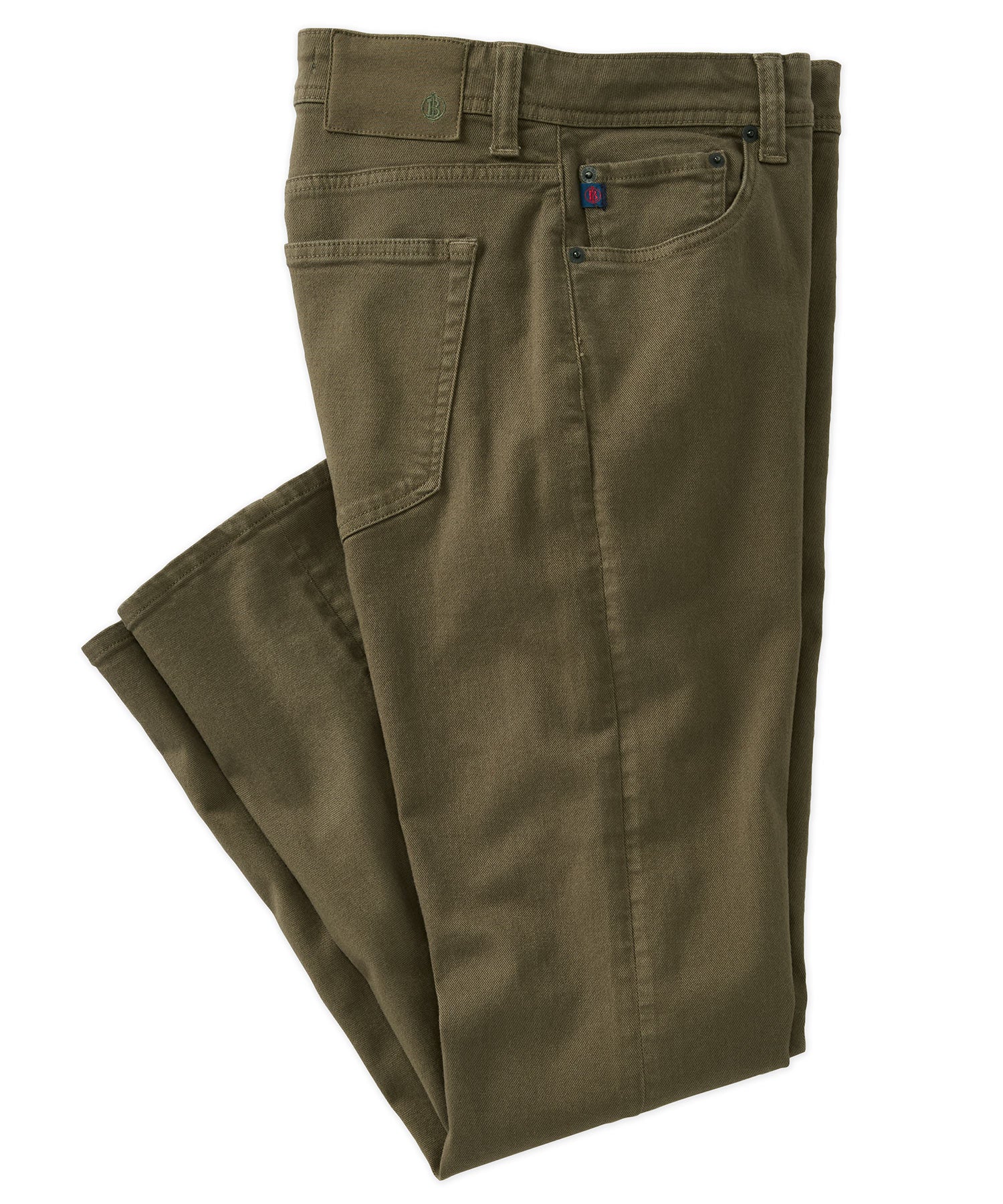 Bull Denim Boot Cut Jean in Forest (Modern Boot Cut Fit) by Borgo28