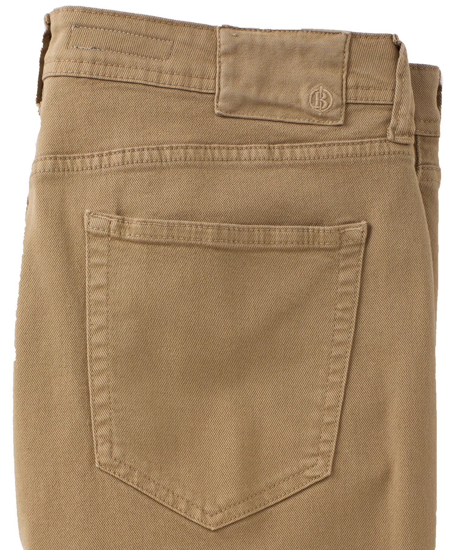 Bull Denim Boot Cut Jean in Khaki (Modern Boot Cut Fit) by Borgo28