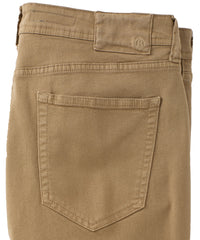 Bull Denim Boot Cut Jean in Khaki (Modern Boot Cut Fit) by Borgo28