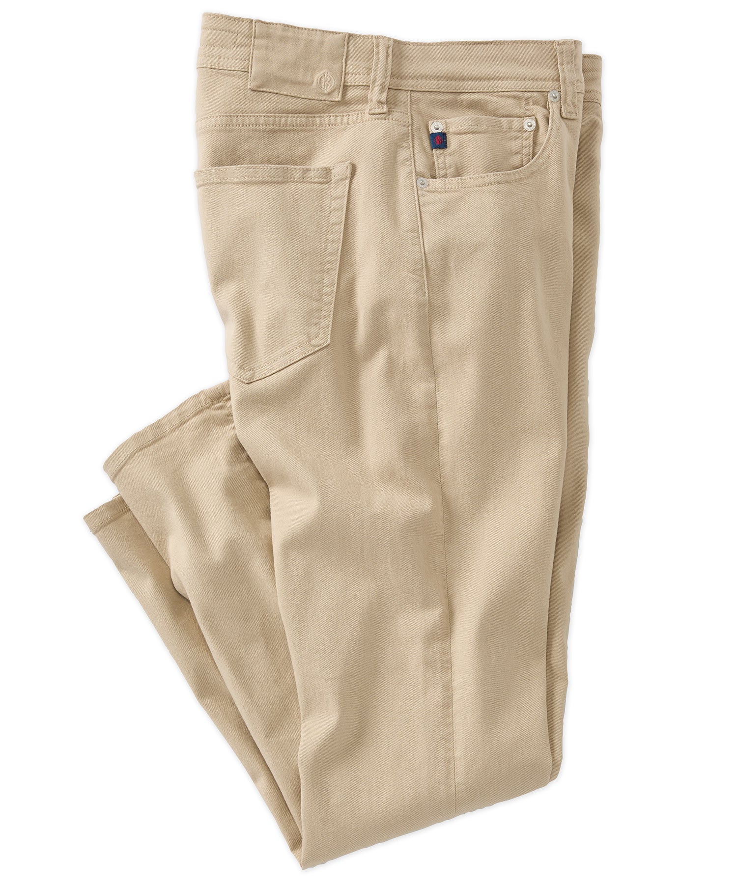 Bull Denim Boot Cut Jean in Tan (Modern Boot Cut Fit) by Borgo28