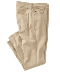 Bull Denim Boot Cut Jean in Tan (Modern Boot Cut Fit) by Borgo28