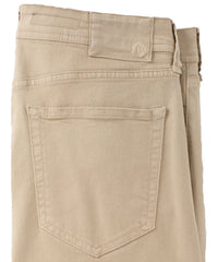 Bull Denim Boot Cut Jean in Tan (Modern Boot Cut Fit) by Borgo28