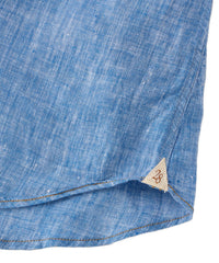 Italian Linen Short Sleeve Sport Shirt in Choice of Colors by Borgo28