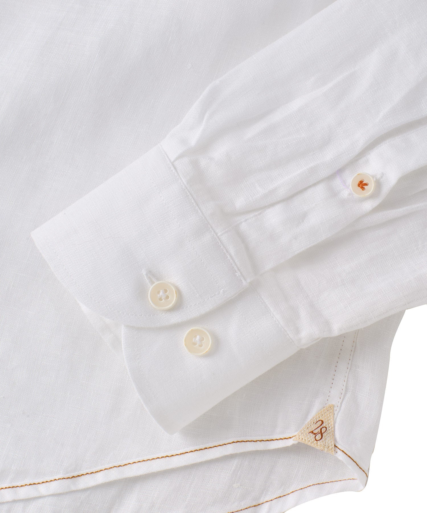 Italian Linen Long Sleeve Sport Shirt in Choice of Colors by Borgo28