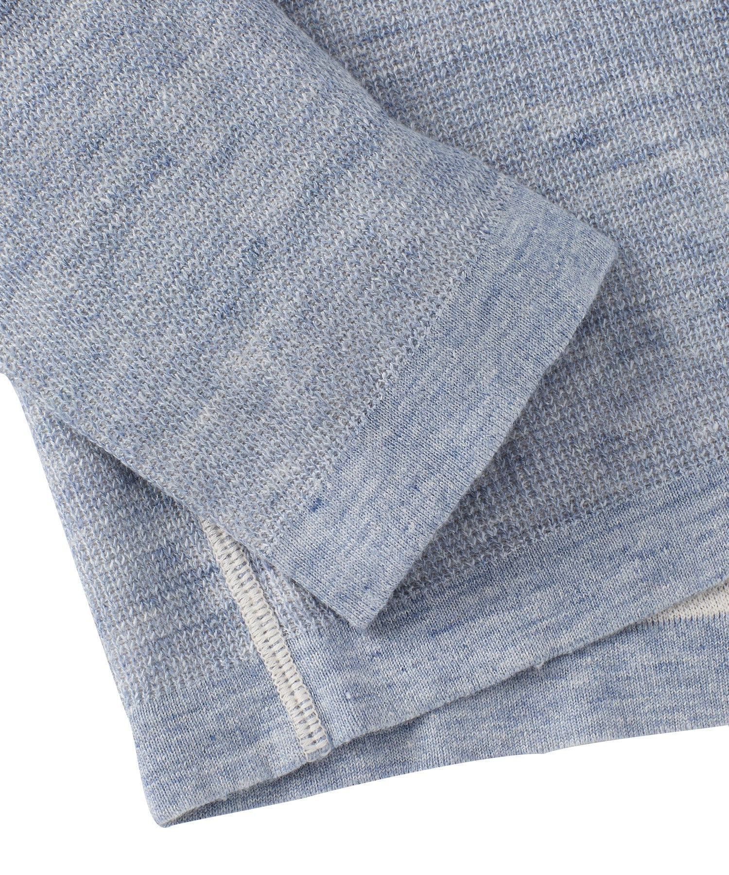 Reversible Linen-Cotton Crewneck Sweater in Choice of Colors by Borgo28