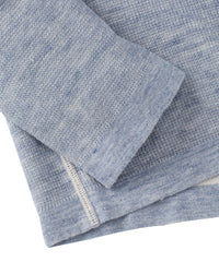 Reversible Linen-Cotton Crewneck Sweater in Choice of Colors by Borgo28