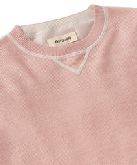 Reversible Linen-Cotton Crewneck Sweater in Choice of Colors by Borgo28