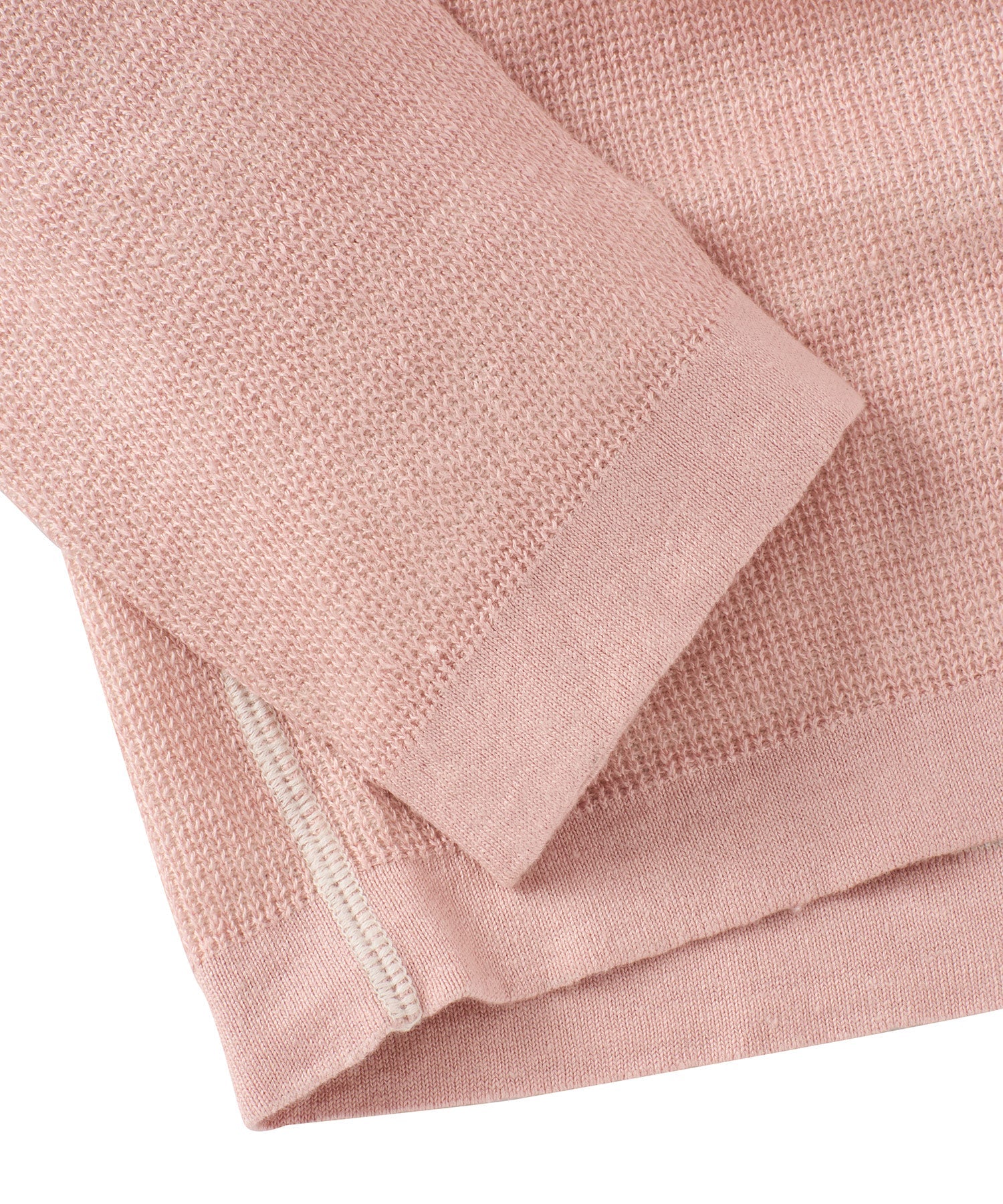 Reversible Linen-Cotton Crewneck Sweater in Choice of Colors by Borgo28