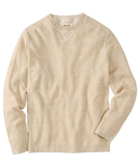 Reversible Linen-Cotton Crewneck Sweater in Choice of Colors by Borgo28