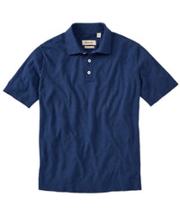 Classic Italian Fine-Gauge Organic Cotton Polo Sweater in Choice of Colors by Borgo28