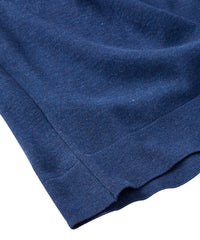Classic Italian Fine-Gauge Organic Cotton Polo Sweater in Choice of Colors by Borgo28