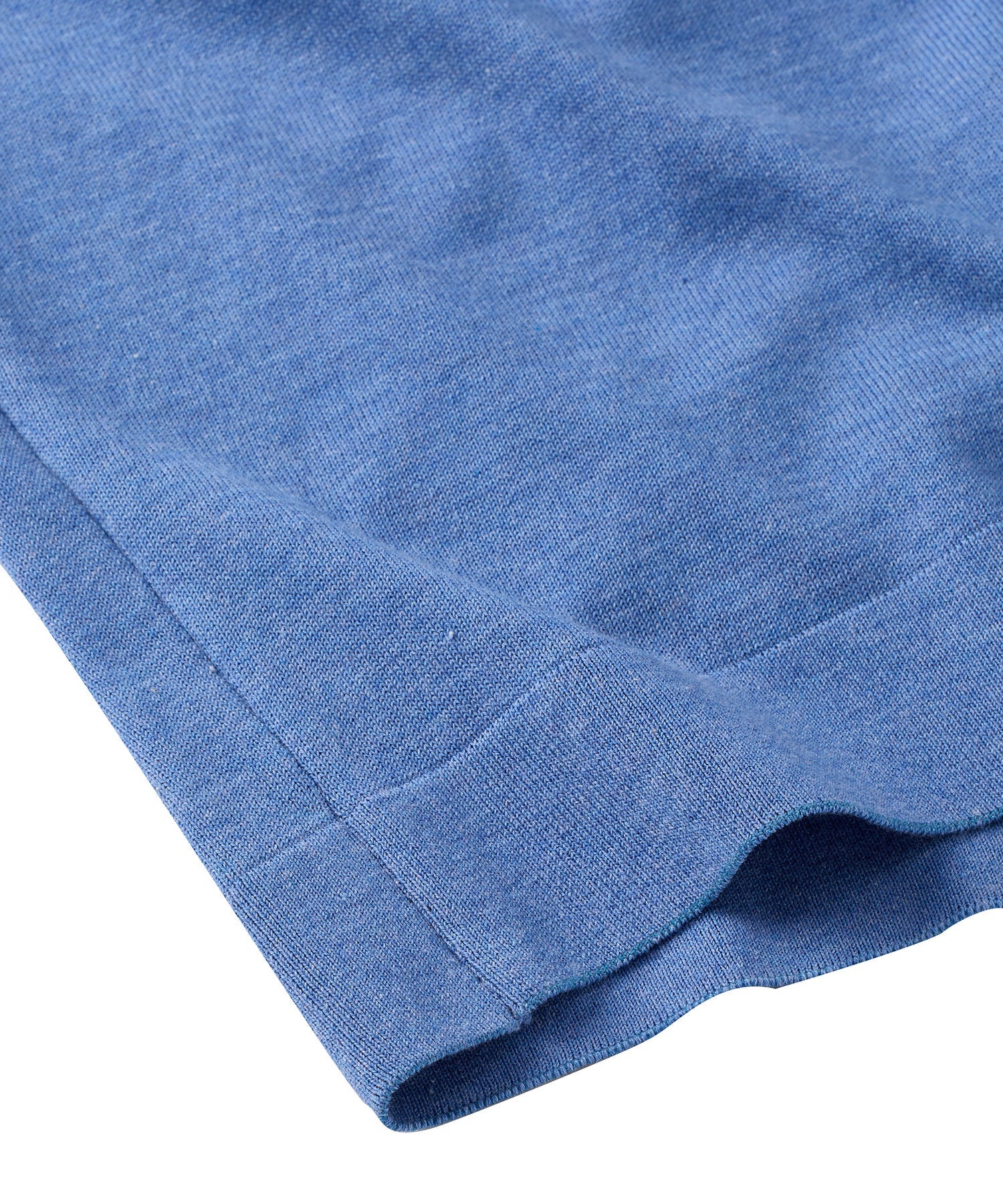 Classic Italian Fine-Gauge Organic Cotton Polo Sweater in Choice of Colors by Borgo28
