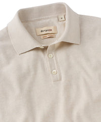 Classic Italian Fine-Gauge Organic Cotton Polo Sweater in Choice of Colors by Borgo28