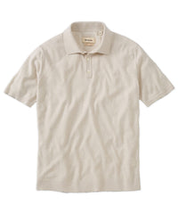 Classic Italian Fine-Gauge Organic Cotton Polo Sweater in Choice of Colors by Borgo28