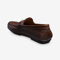Sebastian Bit Driving Loafer in Mahogany Leather by Allen Edmonds
