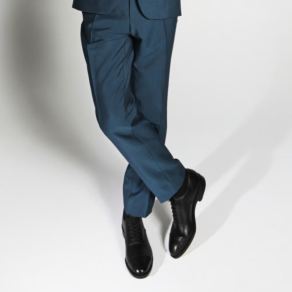 Park Avenue Cap-Toe Oxford Dress Shoe in Black Leather by Allen Edmonds
