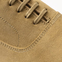 Park Avenue Verse Cap-Toe Oxford Dress Shoe in Bone Suede by Allen Edmonds