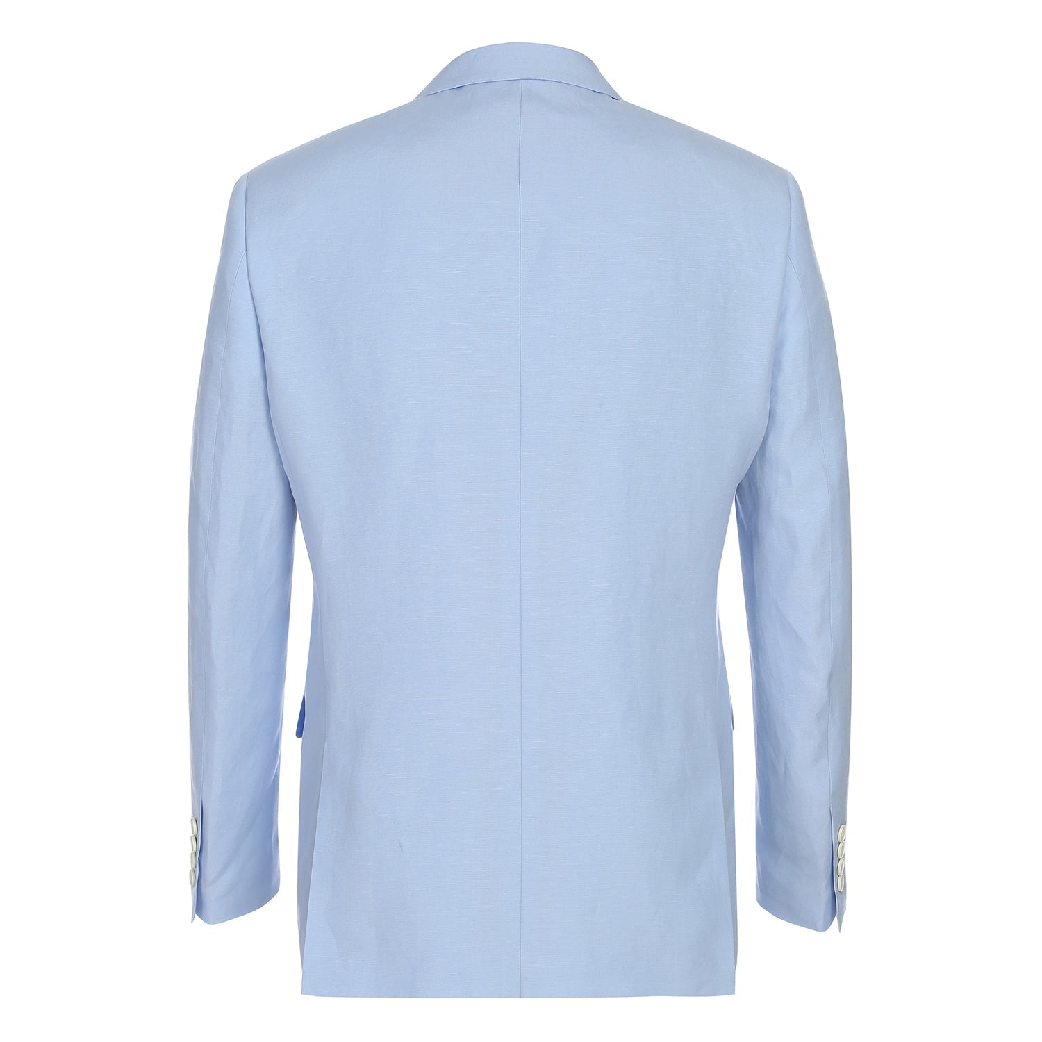 Linen Blend 2-Button SLIM FIT Suit in Sky Blue (Short, Regular, and Long Available) by Alessandro Vitello X Renoir