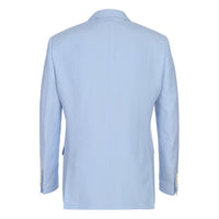 Linen Blend 2-Button SLIM FIT Suit in Sky Blue (Short, Regular, and Long Available) by Alessandro Vitello X Renoir
