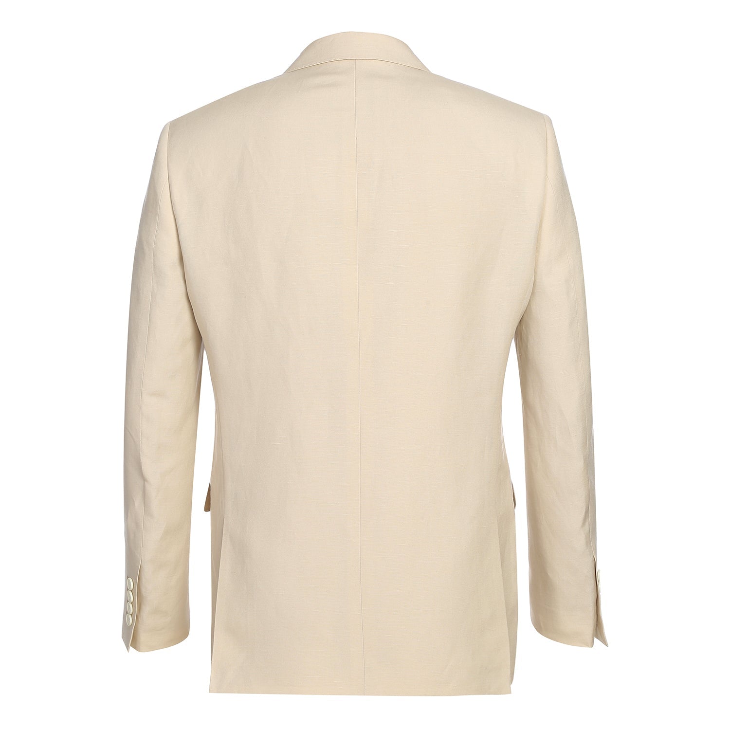 Linen Blend 2-Button SLIM FIT Suit in Champagne (Short, Regular, and Long Available) by Alessandro Vitello X Renoir