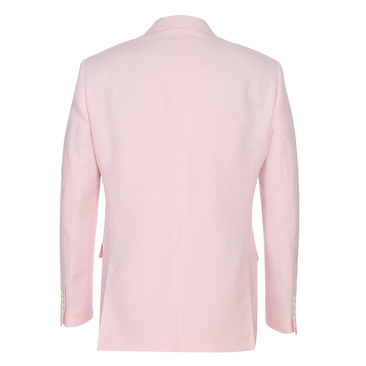 Linen Blend 2-Button SLIM FIT Suit in Pale Pink (Short, Regular, and Long Available) by Alessandro Vitello X Renoir