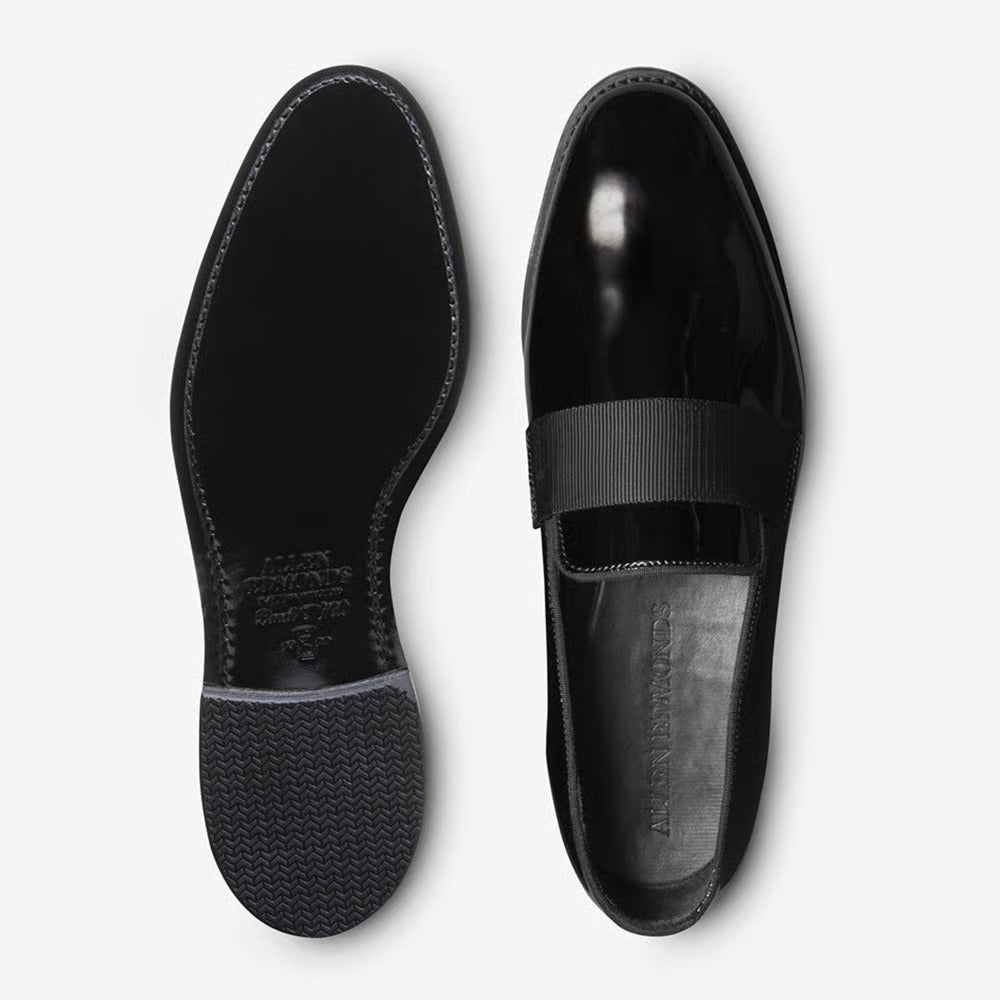 James Formal Dress Loafer in Black Patent Leather by Allen Edmonds