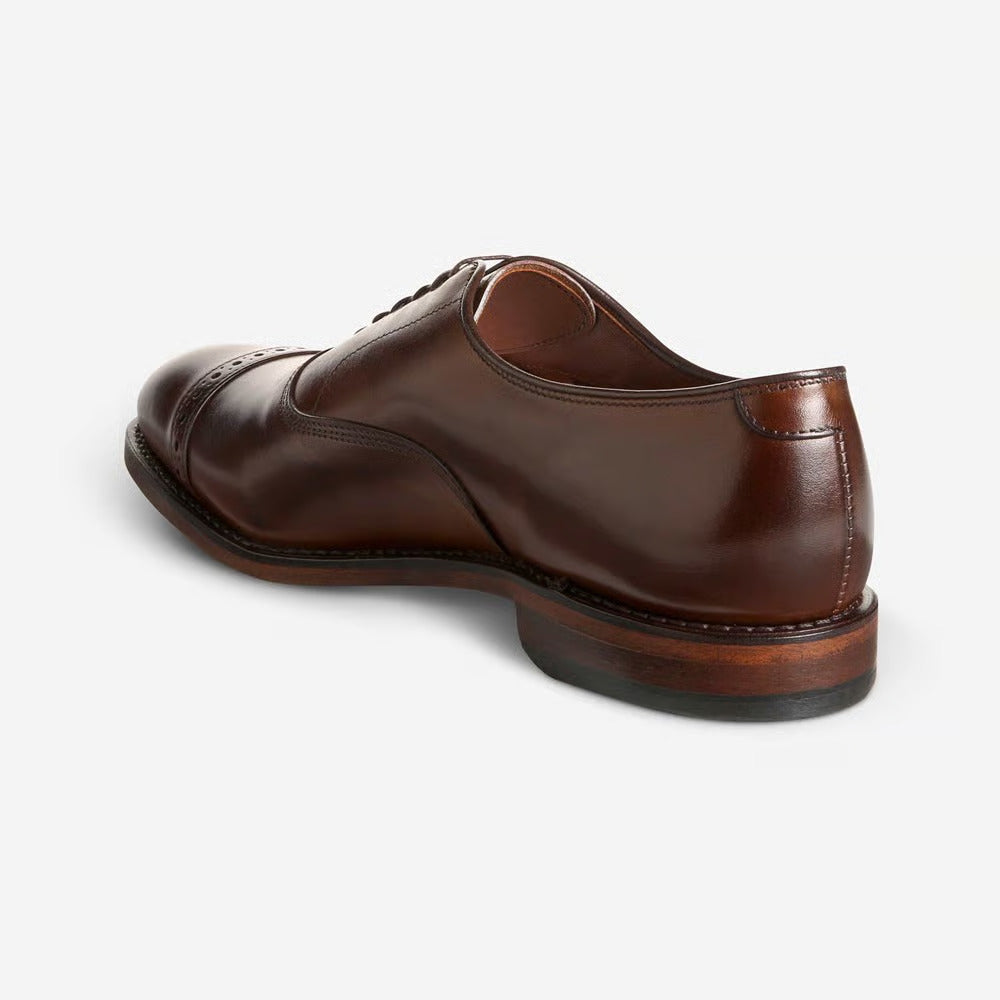 Fifth Avenue Cap-Toe Oxford Dress Shoe in Mahogany Leather by Allen Edmonds