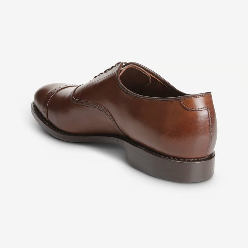 Fifth Avenue Cap-Toe Oxford Dress Shoe in Coffee Brown Leather by Allen Edmonds
