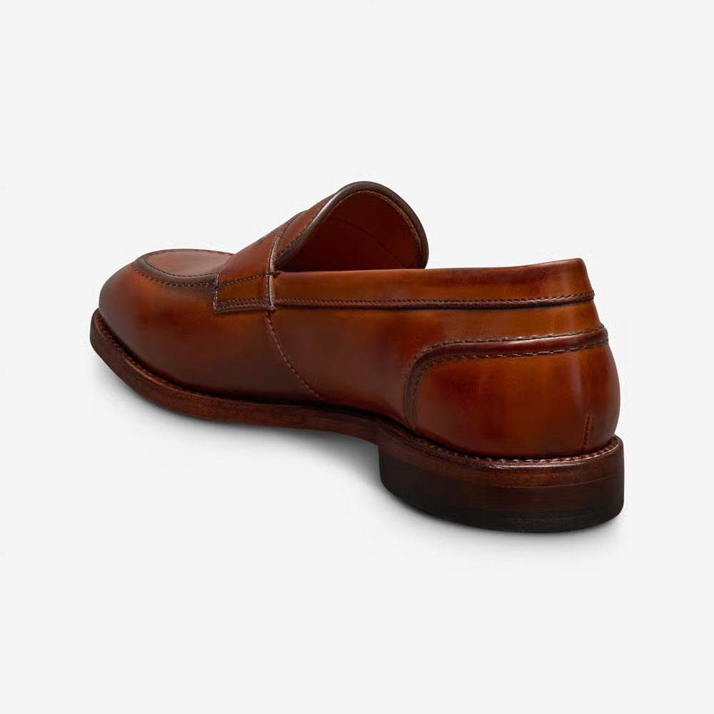 Randolph 2.0 Penny Loafer in Dark Chili Leather by Allen Edmonds