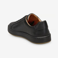 Barnes Lace-Up Sneaker in Black Leather by Allen Edmonds