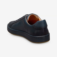 Barnes Lace-Up Sneaker in Navy Leather by Allen Edmonds