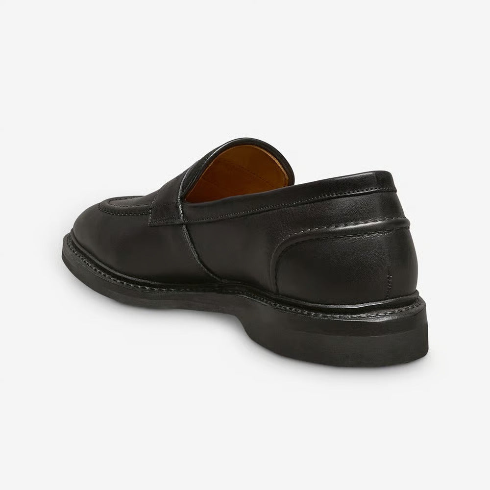 Randolph Verse Penny Loafer in Black Leather by Allen Edmonds