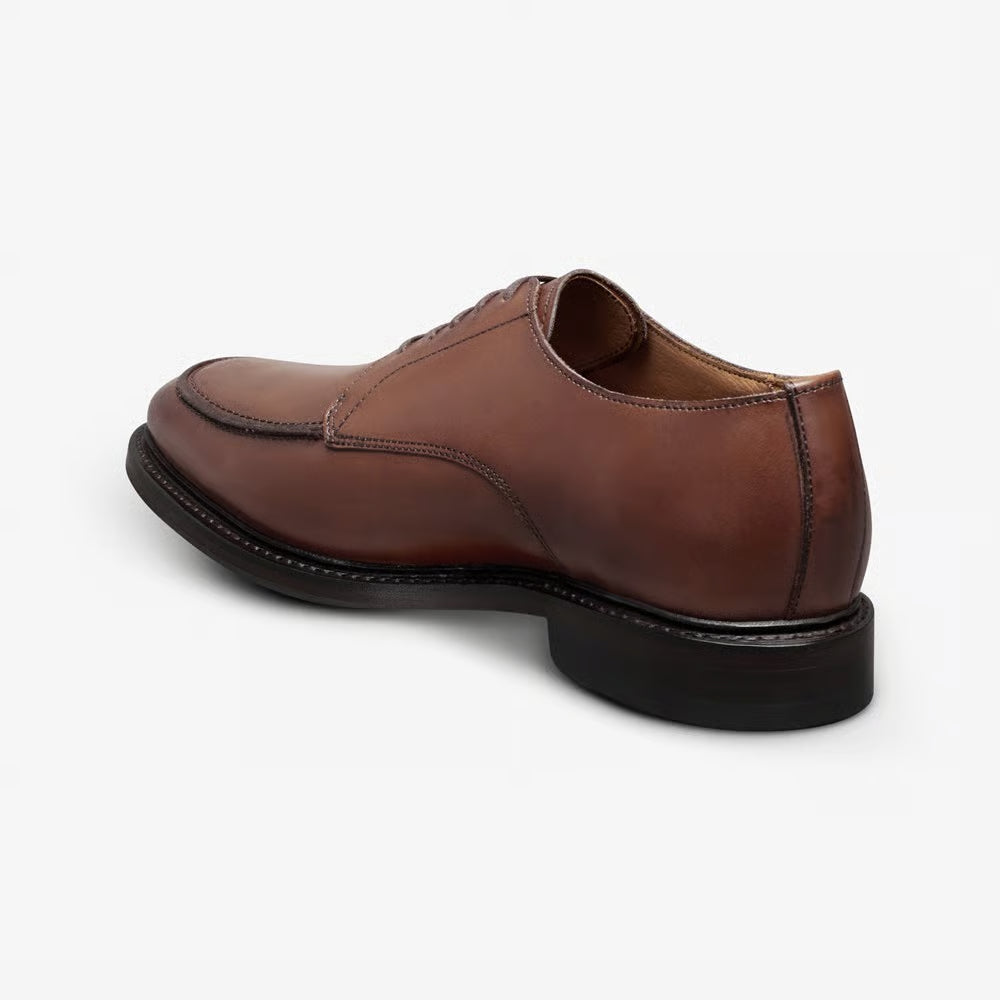 Rivington Apron-Toe Derby Dress Shoe in Chili Leather by Allen Edmonds