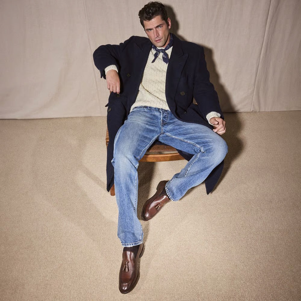 Randolph Tassel Loafer in Chili Leather by Allen Edmonds
