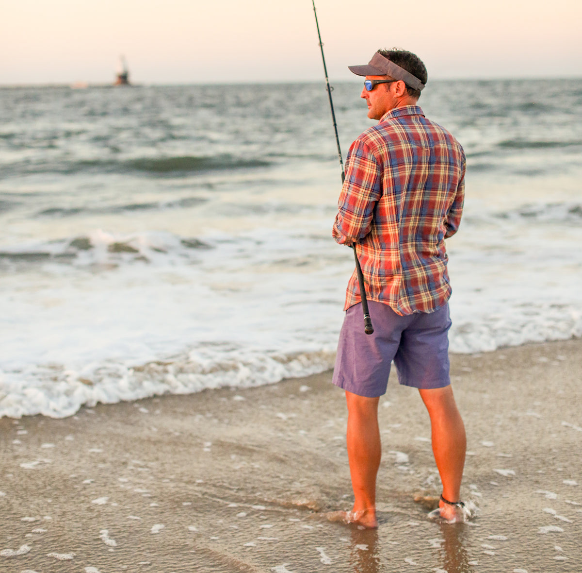 CHECK STOCK The Club Short in Marine Blue by Pennbilt