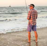 CHECK STOCK The Club Short in Marine Blue by Pennbilt