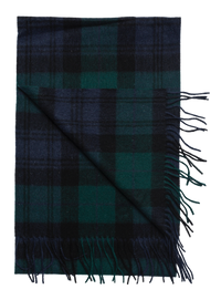 Black Watch Tartan Wool Scarf by Amanda Christensen