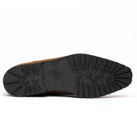 Gianna Italian Suede Chelsea Boot in Cognac by Zelli Italia